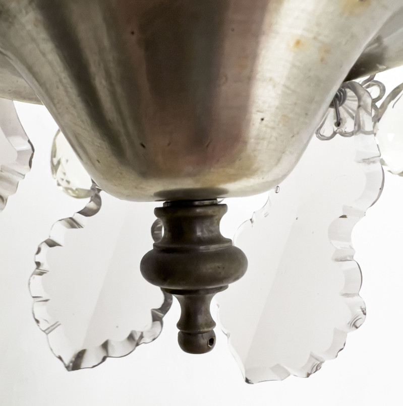 French Rococo Style Six Light Chandelier