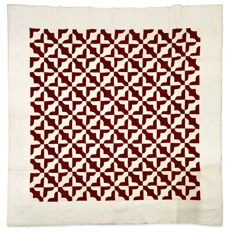 American Patchwork Quatrefoil Quilt
