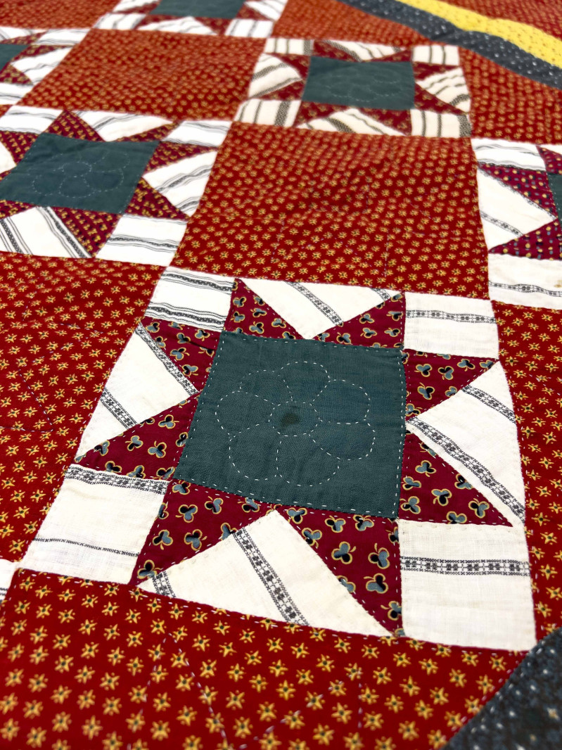 American Patchwork Star Quilt