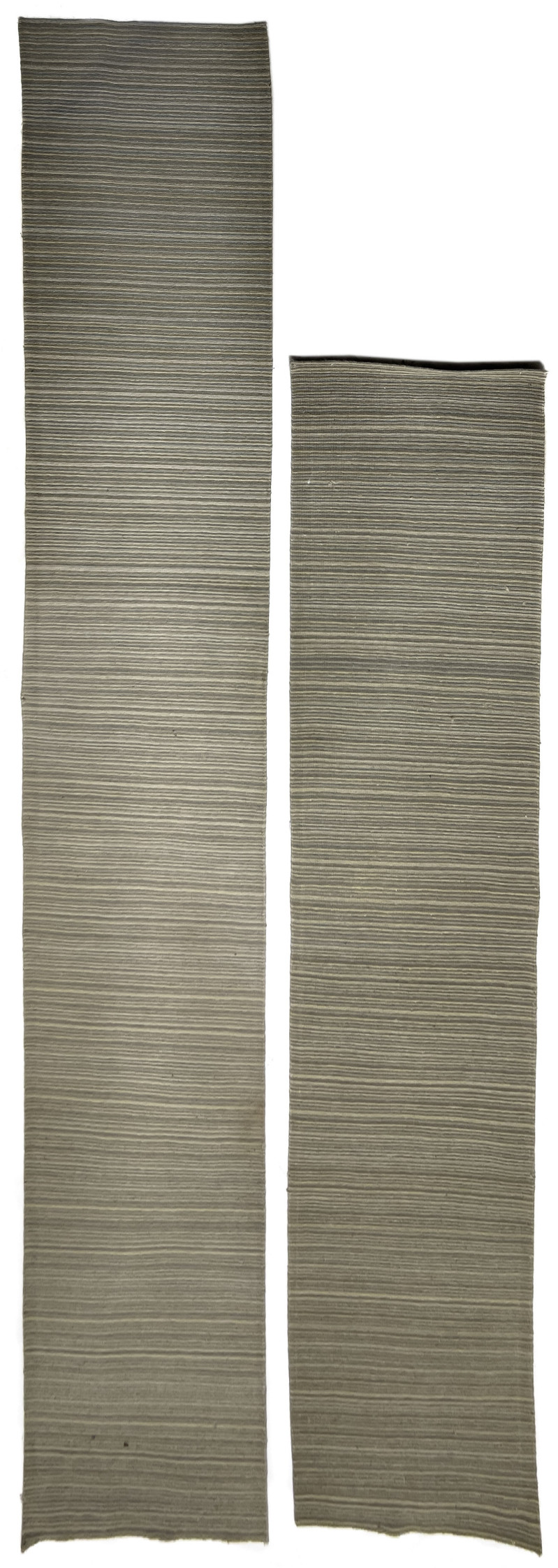 Textured Gray Runners, Style of Edward Fields