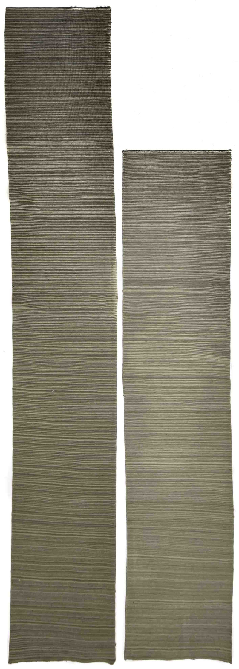 Textured Gray Runners, Style of Edward Fields