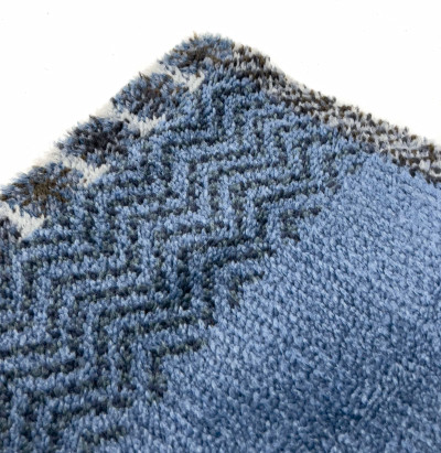 Geometric Rug in the Style of Marianne Richter