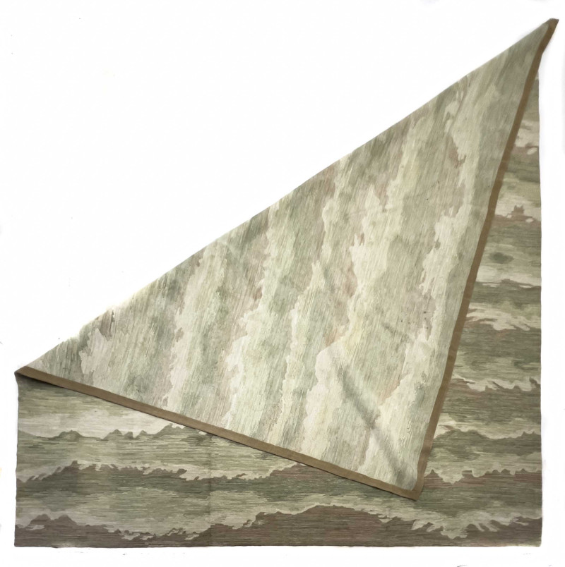 Large Green Patterned Rug