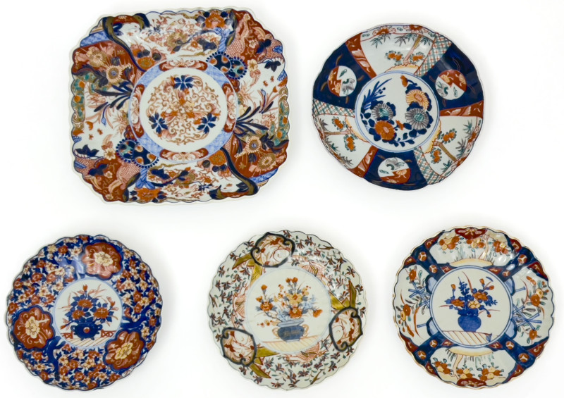 Imari Porcelain, Group of 8