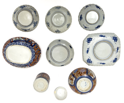 Imari Porcelain, Group of 8