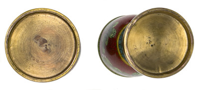 Asian Cloisonné Vase and Jars, Group of 3