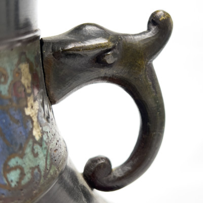Cloisonné Vases and Jar, Group of 7