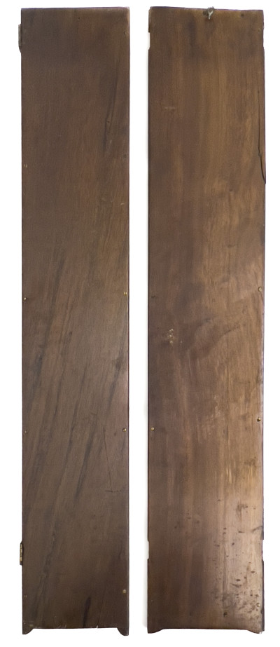 Chinese Dream Stone Carved Wood Panels, Pair