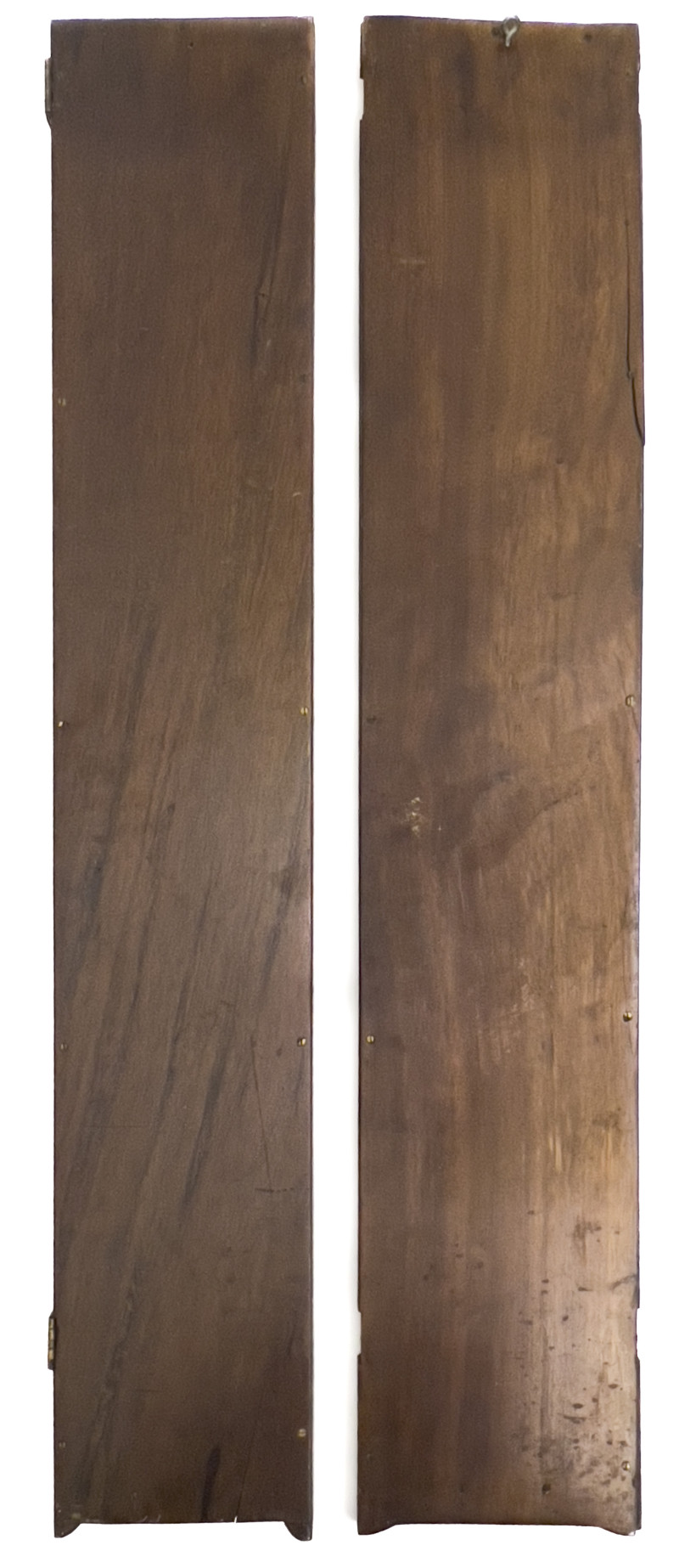 Chinese Dream Stone Carved Wood Panels, Pair