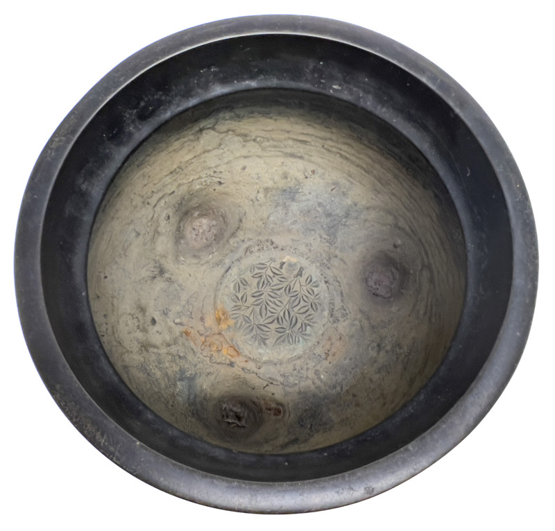 Two Chinese Bronze Censors