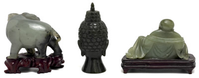 Chinese Hardstone Figures, Group of 6