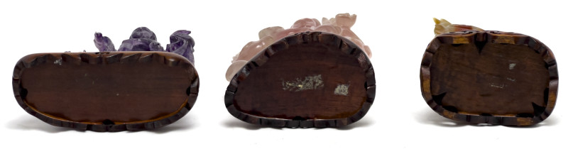 Chinese Hardstone Figures, Group of 6