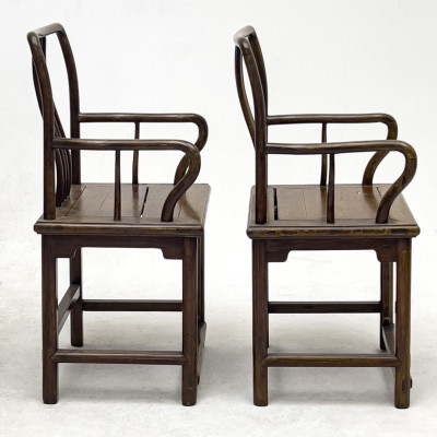 Chinese Armchairs, Pair
