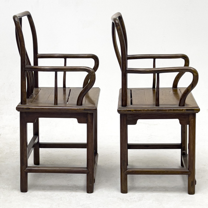 Chinese Armchairs, Pair