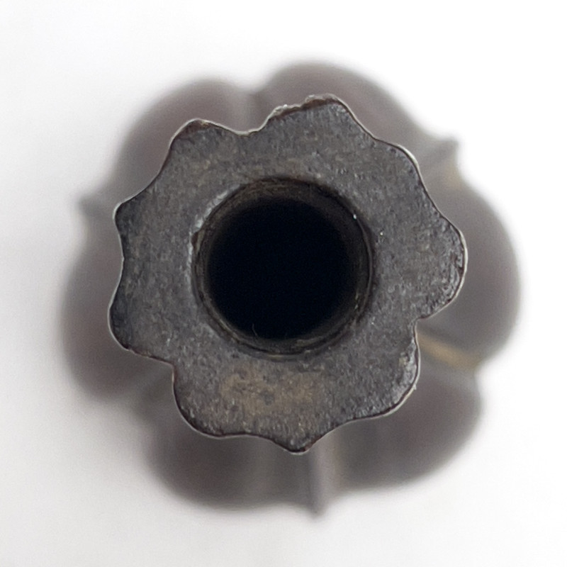 Chinese Zitan Ribbed Vase