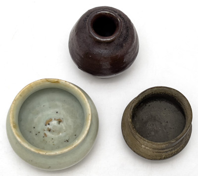 Asian Pots, Group of 3