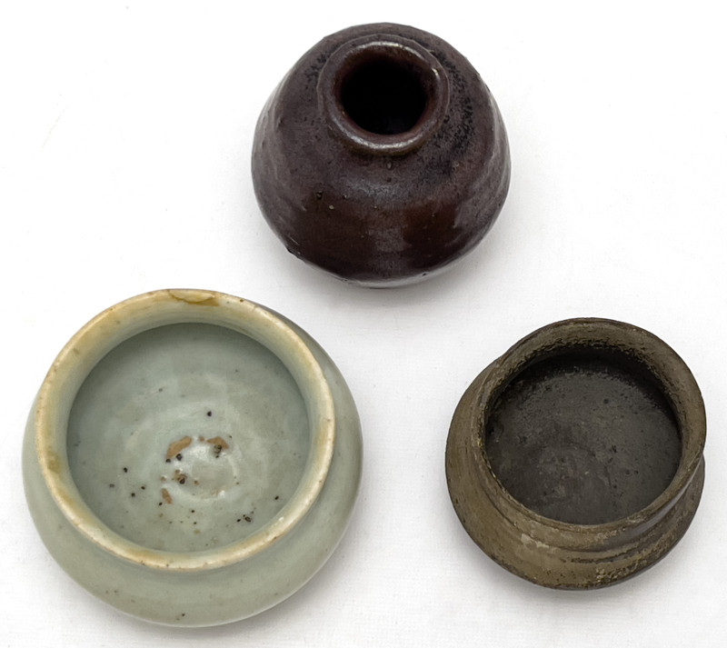 Asian Pots, Group of 3