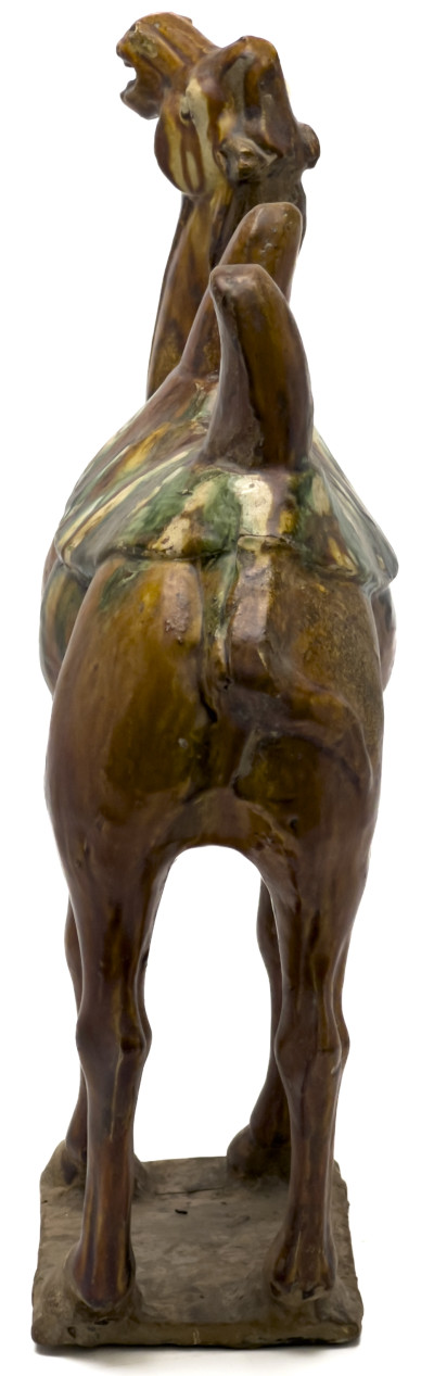 Chinese Bactrian Sancai Glazed Camel