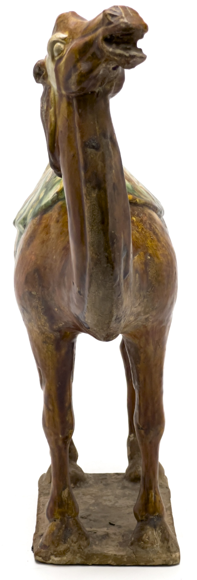 Chinese Bactrian Sancai Glazed Camel