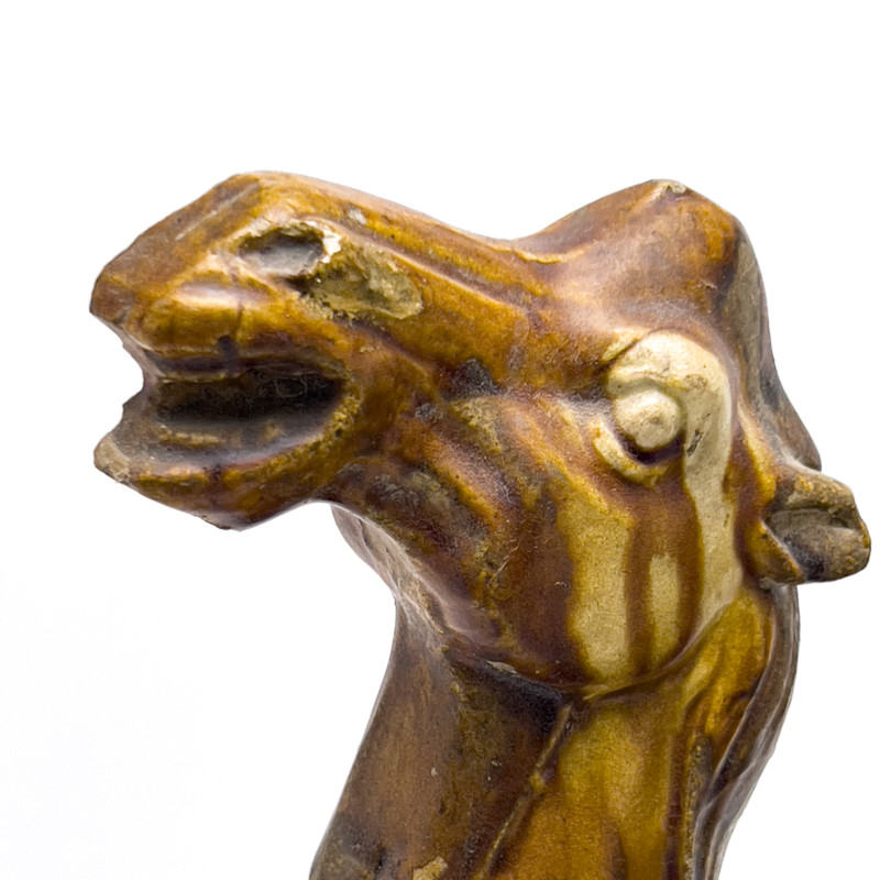 Chinese Bactrian Sancai Glazed Camel