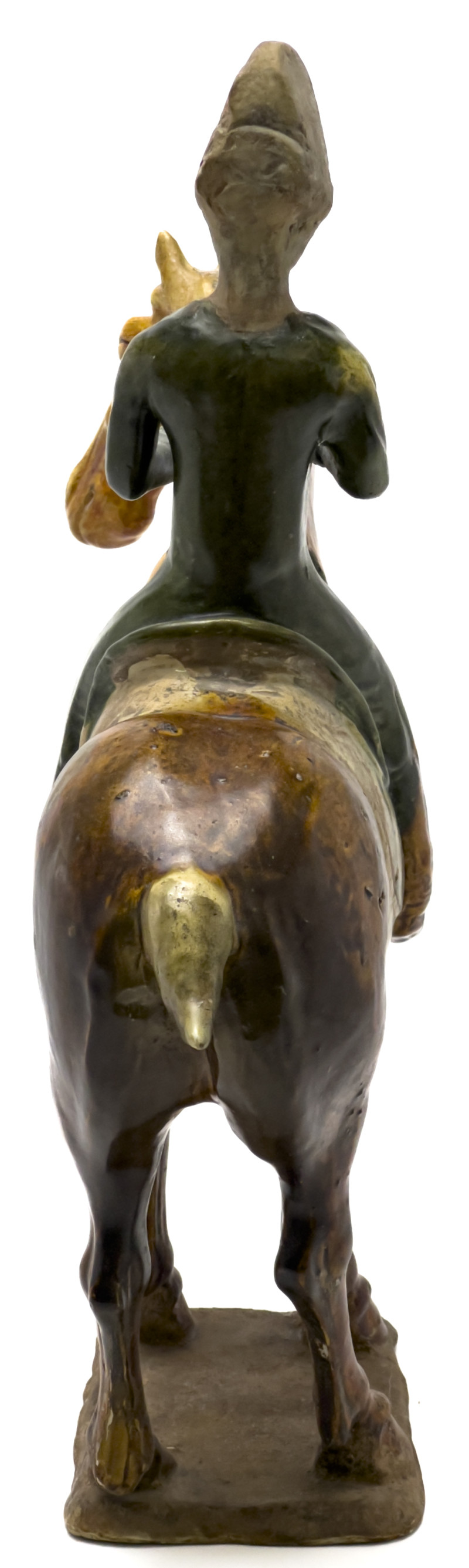 Chinese Sancai Glazed Equestrian