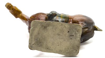 Chinese Sancai Glazed Equestrian