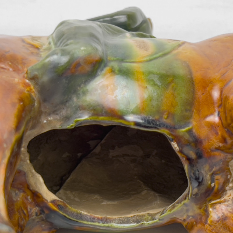 Chinese Sancai Glazed Equestrian