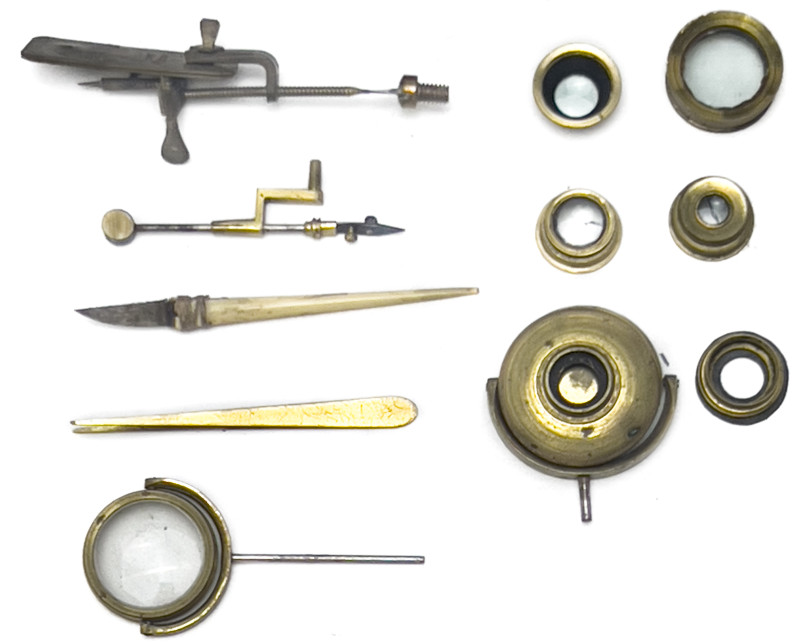 Cary-Gould Cased Compound Microscope