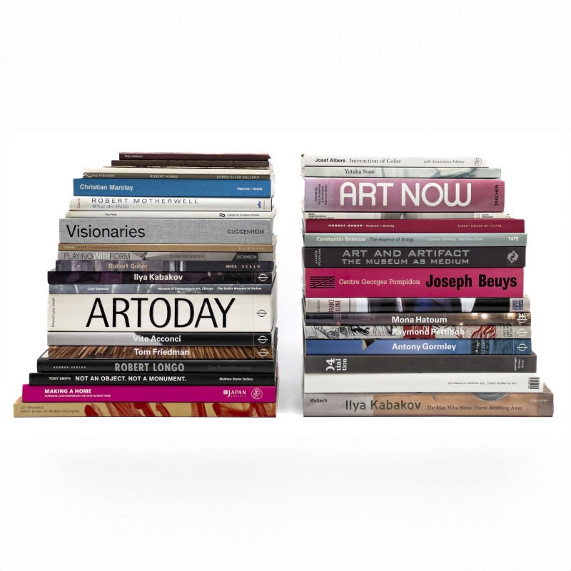 Collection of Contemporary Art Books, Group of 35