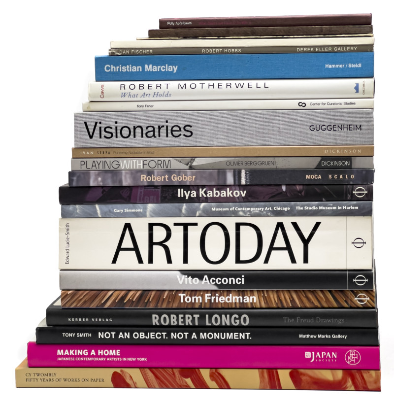 Collection of Contemporary Art Books, Group of 35