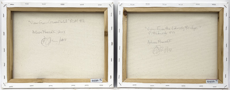 Adam Maeroff - Views of Pittsburgh, 2 Works