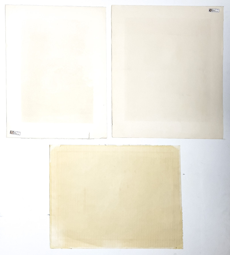 Raphael Soyer and Other Artist Editions, Group of 3