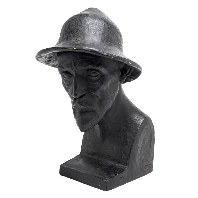 Alva Studios - Portrait Bust of Auguste Renoir