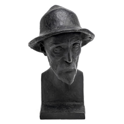 Alva Studios - Portrait Bust of Auguste Renoir