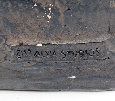 Alva Studios - Portrait Bust of Auguste Renoir