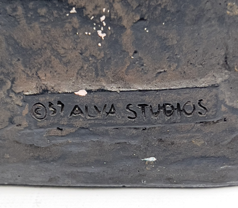 Alva Studios - Portrait Bust of Auguste Renoir