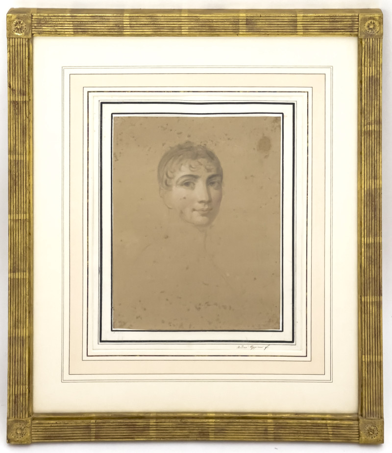 Andrea Appiani (attributed) - Study for a Portrait
