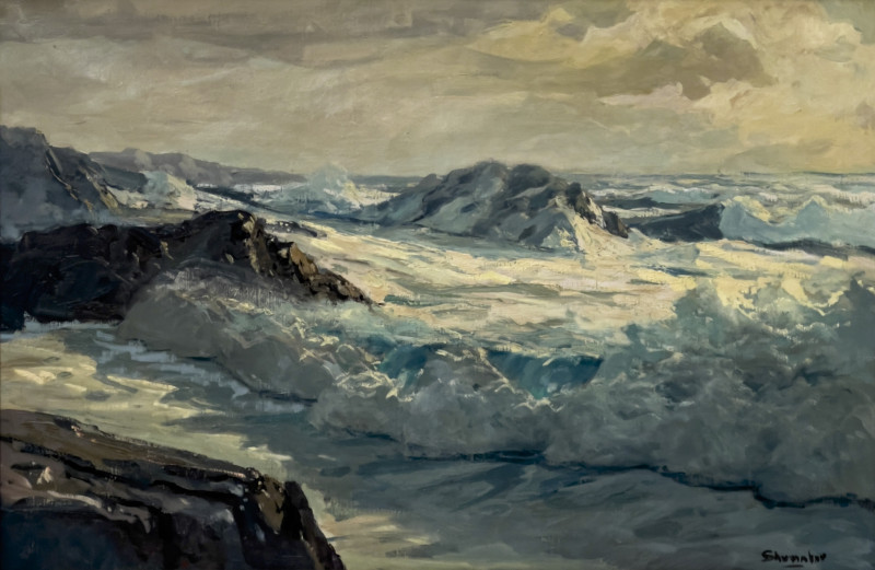 Philip G. Shumaker - Untitled (Seascape)