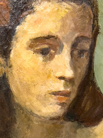 Albert Bela Bauer - Untitled (Portrait of a Girl)