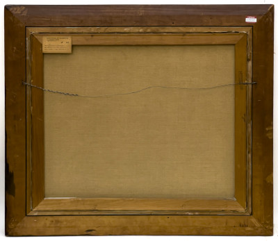 Herbert Abrams - Artist in His Studio