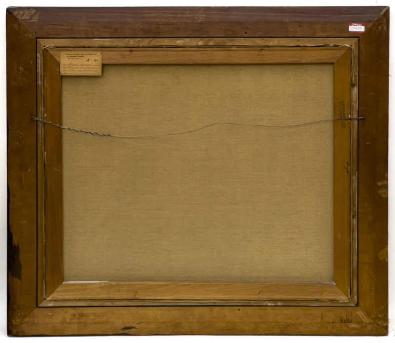 Herbert Abrams - Artist in His Studio