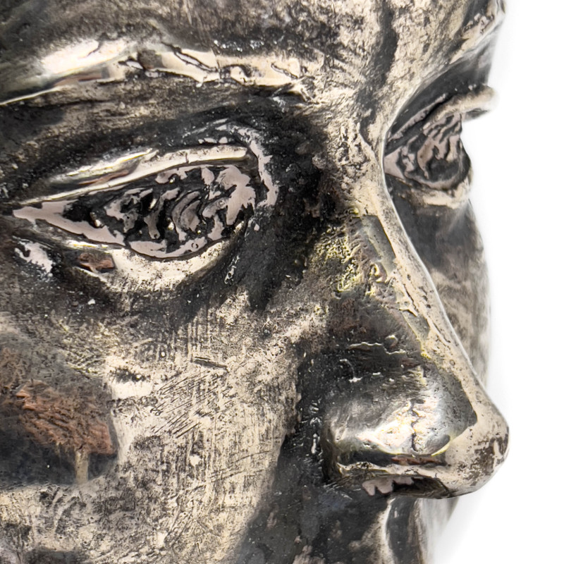 Silver Portrait Bust