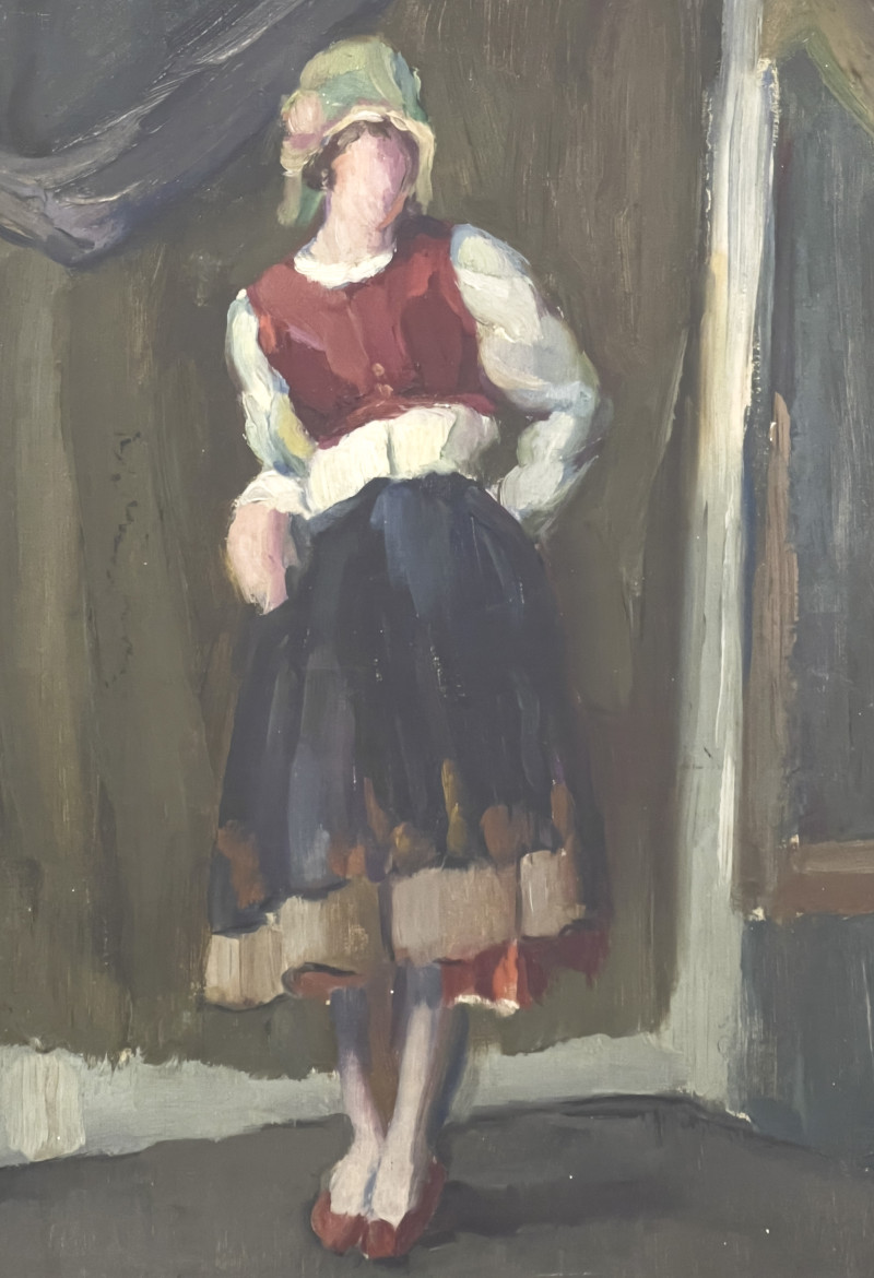 Figure of a Woman Painting