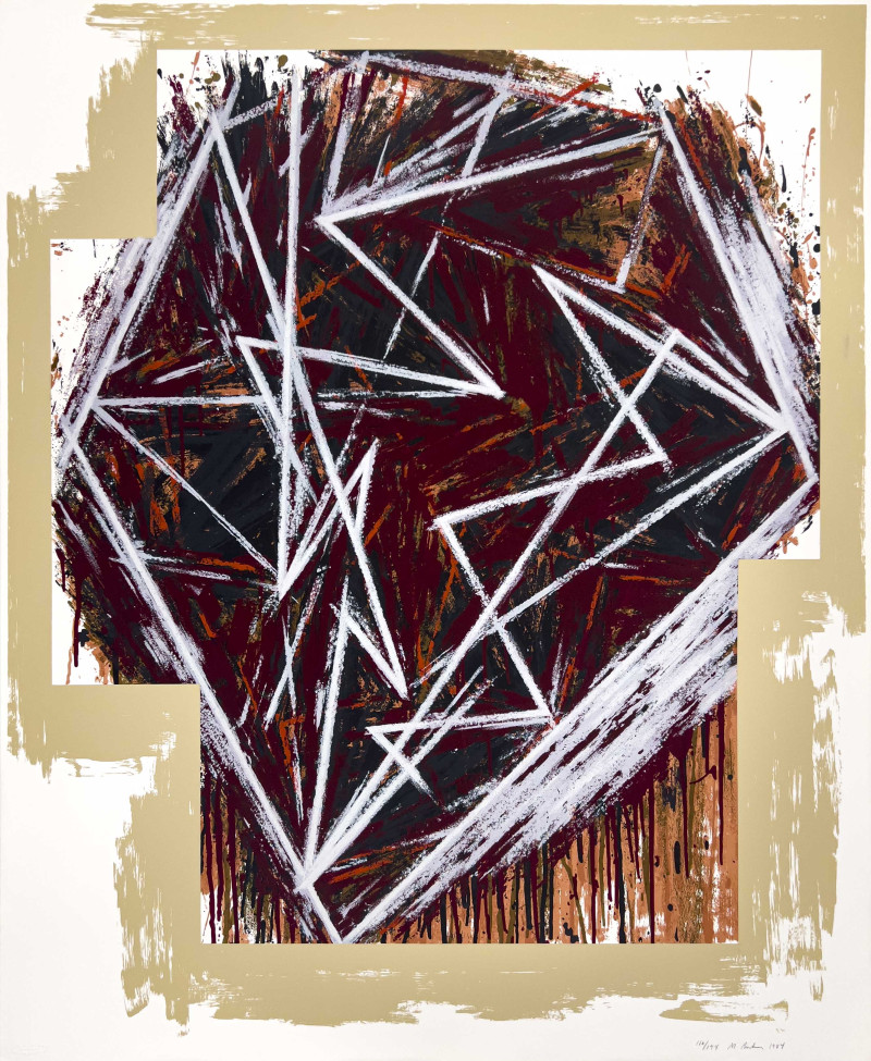 Mel Bochner - Untitled (Abstract Composition)