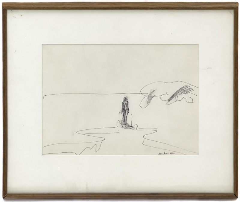 Mary Frank - Untitled (Nude in Landscape)