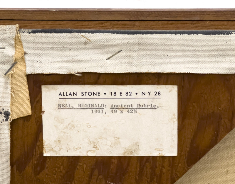 Reginald H. Neal - Ancient Rubric