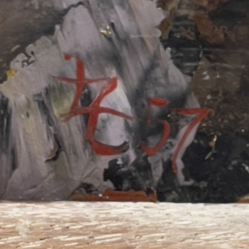 Unknown Artist- Untitled (Cityscape Painting)