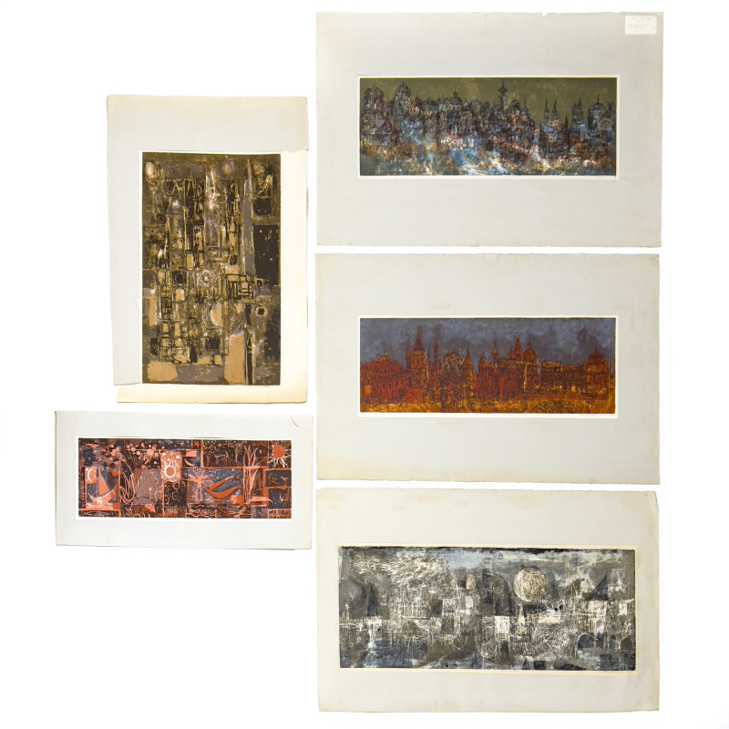 Dorothy Louise Bowman - Abstractions and Cityscapes, 5 Editions