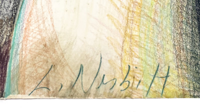 Lowell Nesbitt - Untitled (Nude in Green)