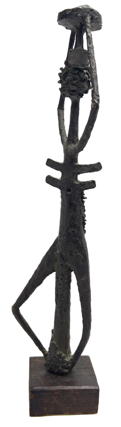 Unknown Artist - (possibly David Hare) Elongated Bronze Figure